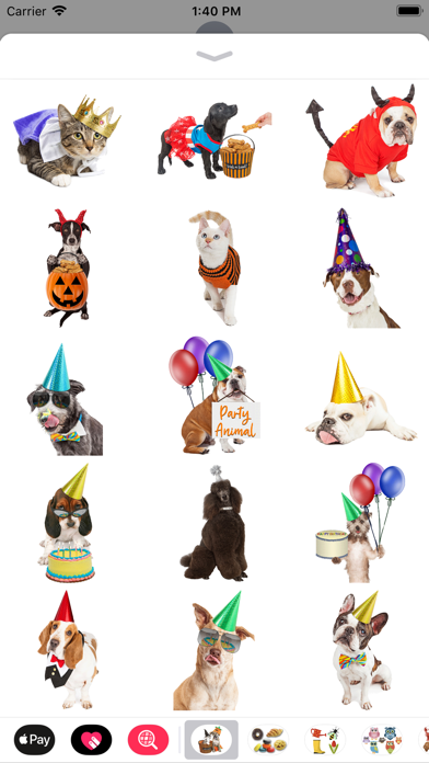 Halloween Pets Sticker Pack screenshot 2