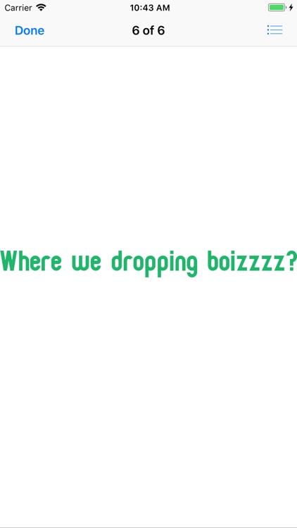 Bushy Boy Gaming Phrases