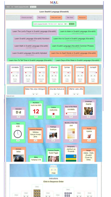 Swahili MAL