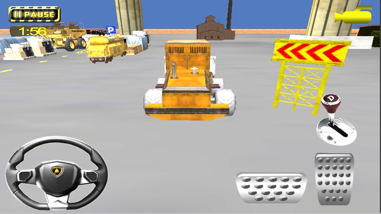 Heavy Crane Parking Simulator