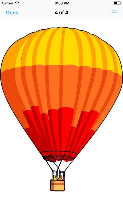 Lotsa Hot Air Balloon Stickers screenshot-5