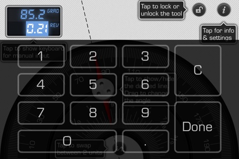 Protractor 1: Angle Converter screenshot 3