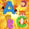 Recognizing the letters , the numbers or letter sounds in a fun way