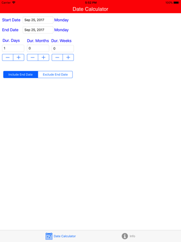 Date Calculator [Sunny] - náhled