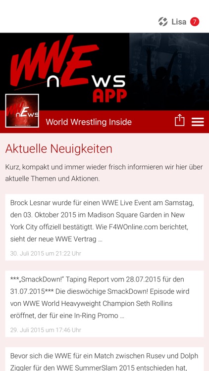 World Wrestling Inside