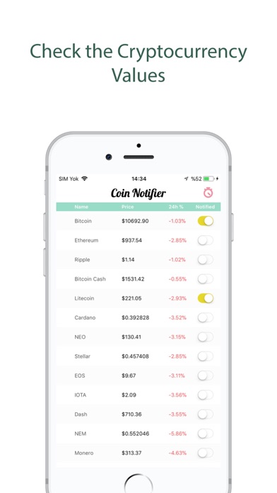 Coin Notifier screenshot 3