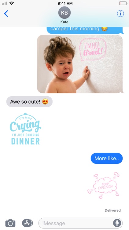 Baby Stickers - Milestones Art