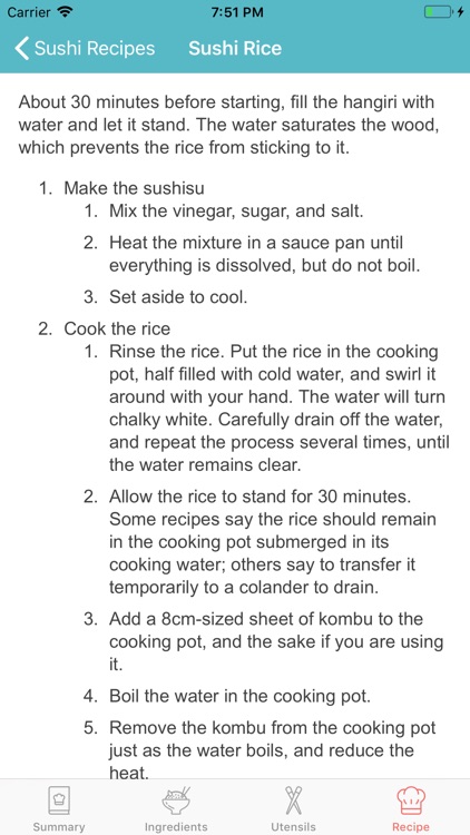 Sushi Recipes Japanese Cuisine screenshot-3