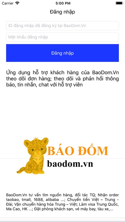 BaoDom Order