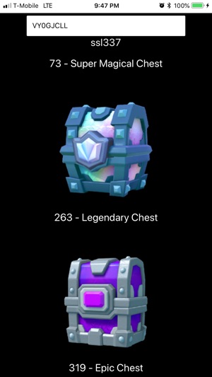 opening 100 super magical chests