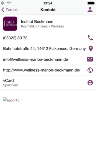 Institut Beckmann screenshot 2