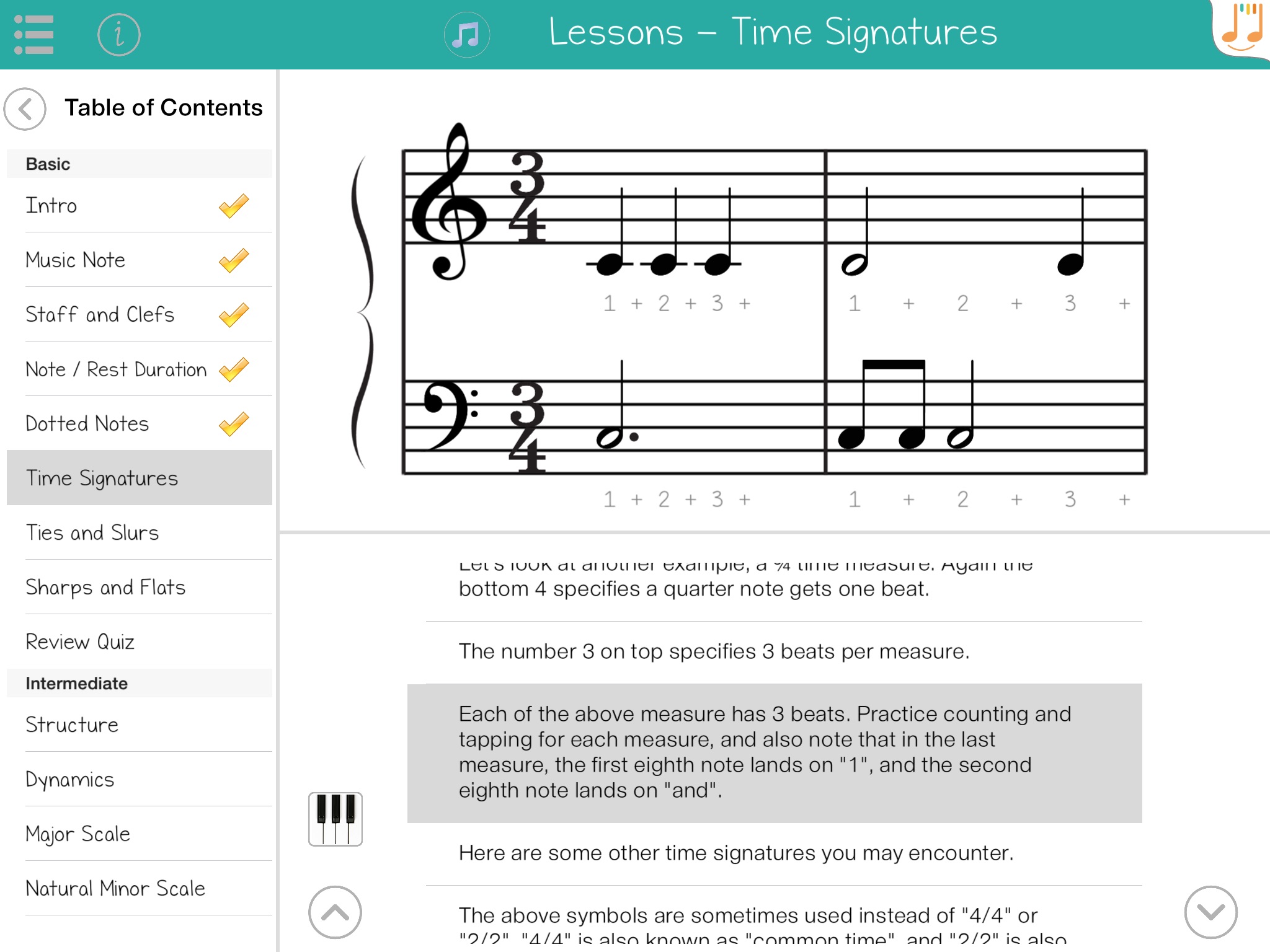 Music Theory Tutor screenshot 2