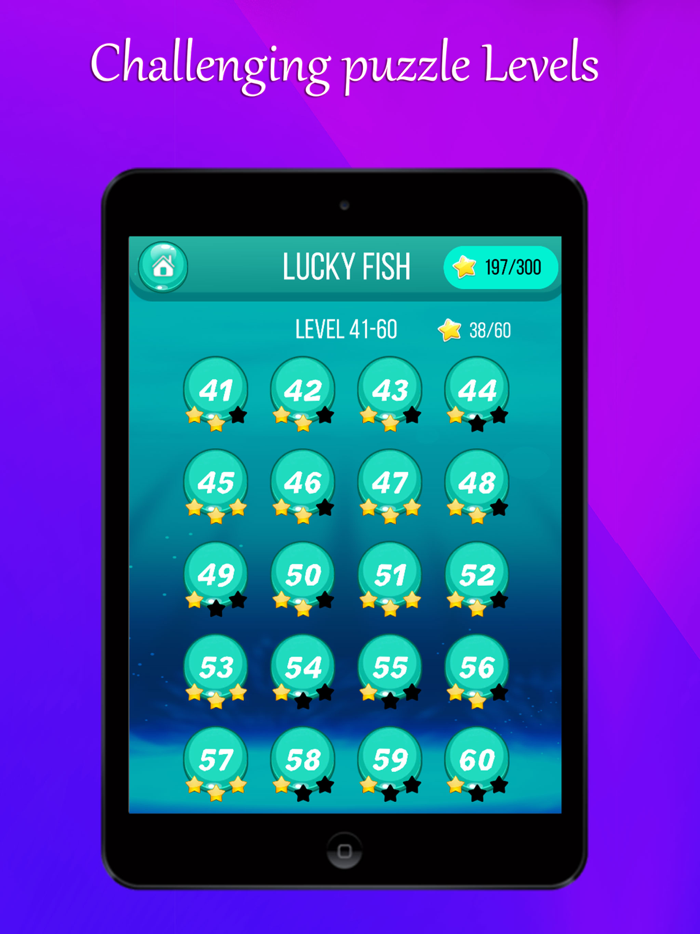 Lucky Fish Draw Physics Puzzle
