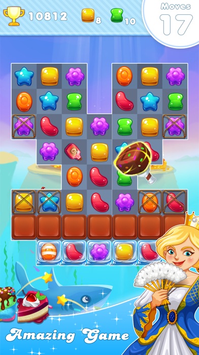 Candy Frozen Match 3 Puzzle screenshot 3