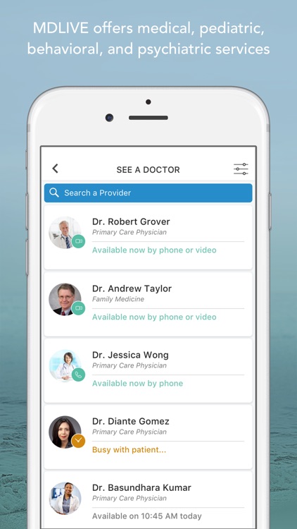 MDLIVE: Talk to a Doctor 24/7