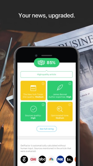 OwlFactor News Evaluator(圖1)-速報App
