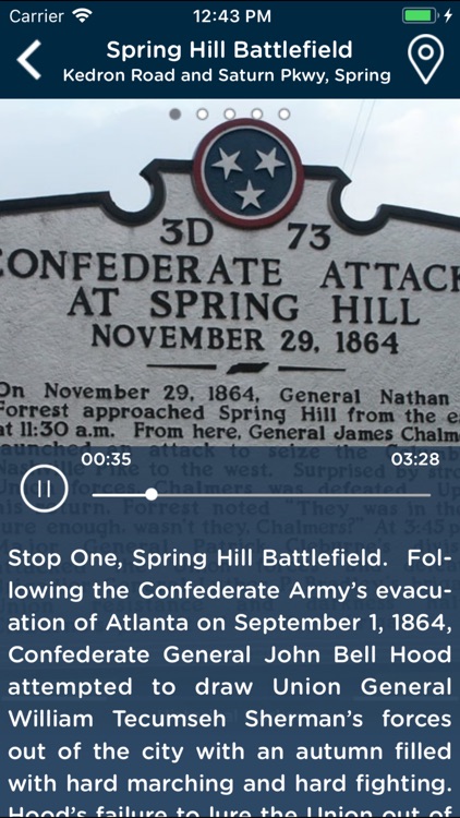 Maury County Civil War Tour screenshot-3