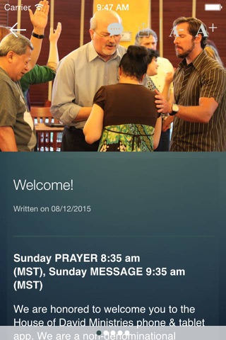 House of David Ministries screenshot 2