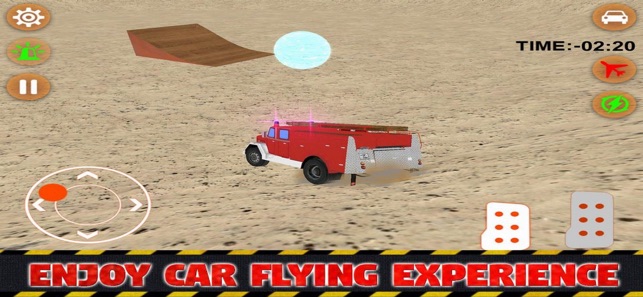 Fire Car Stunts Fly(圖2)-速報App