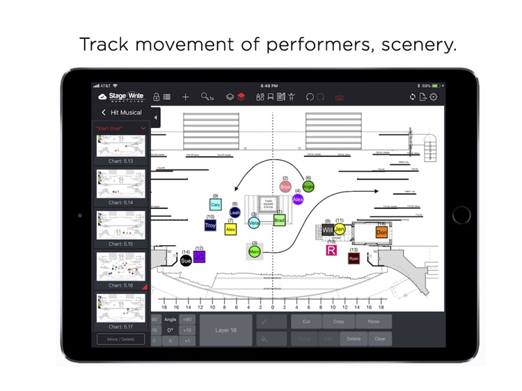 Stage Write Anywhere