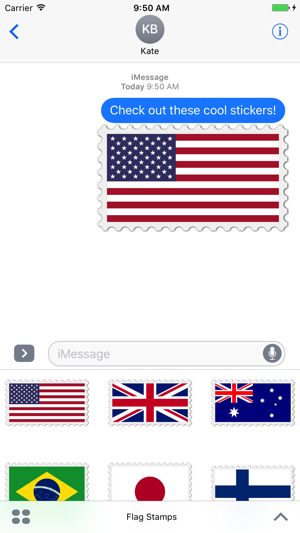 Flag Stamps Stickers(圖1)-速報App