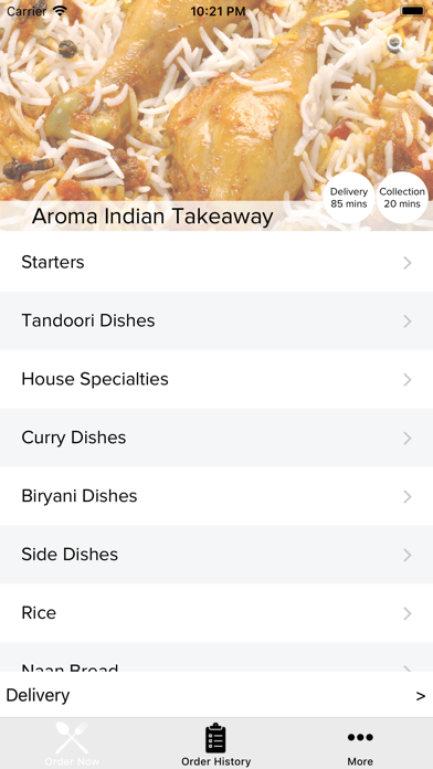 Aroma Indian Takeaway screenshot 2