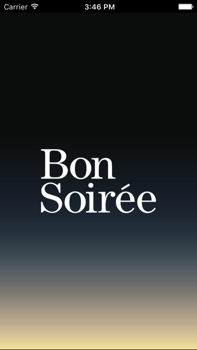 How to cancel & delete Bon Soirée menu app from iphone & ipad 1