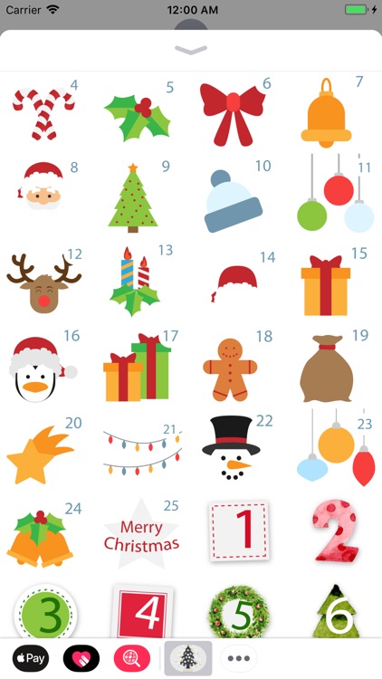 Advent Calendar - Stickers