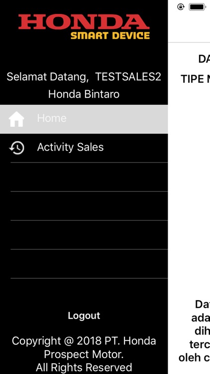 Honda Smart Device