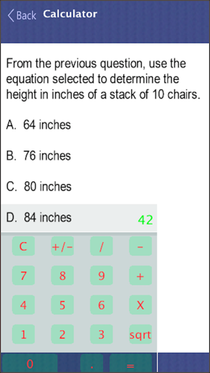 FL FAS Algebra I Practice Test(圖5)-速報App