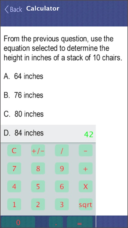 FL FAS Algebra I Practice Test screenshot-4