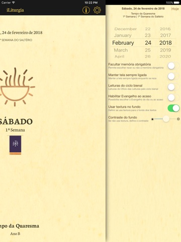 iLiturgia para iPad screenshot 4