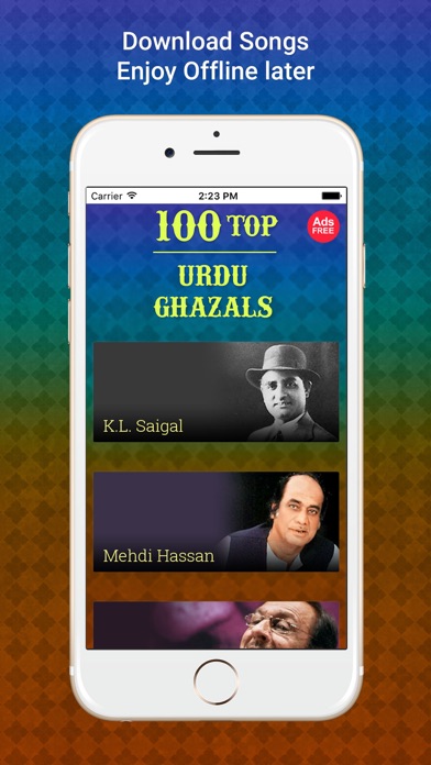 How to cancel & delete 100 Top Urdu Ghazals from iphone & ipad 2