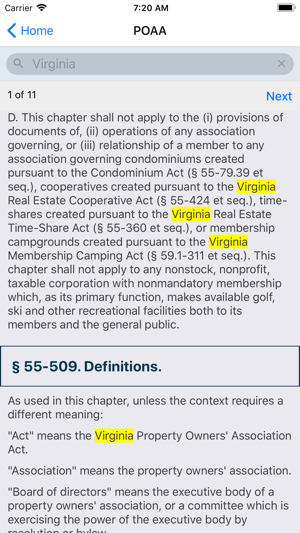 Virginia HOA & Condo Law(圖3)-速報App