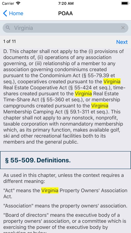 Virginia HOA & Condo Law