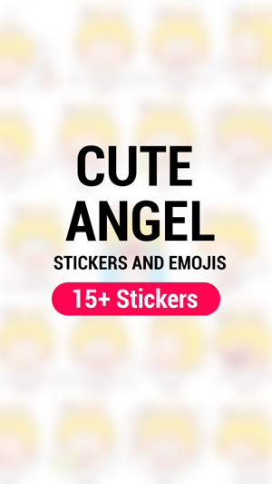 Cute Angel Stickers & Emojis(圖2)-速報App