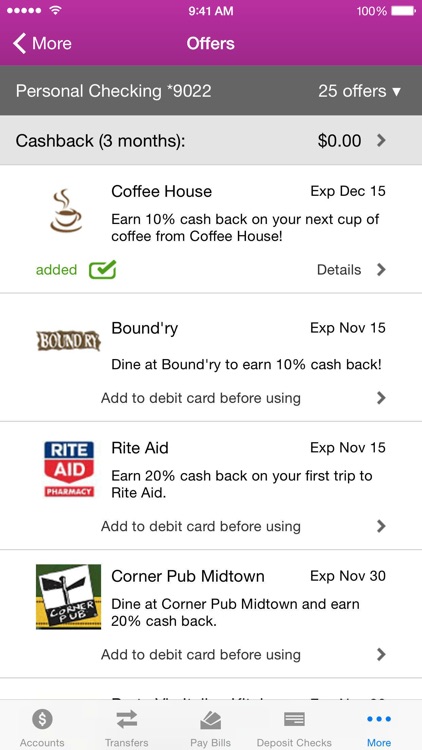 1ST SUMMIT Mobile Banking screenshot-4