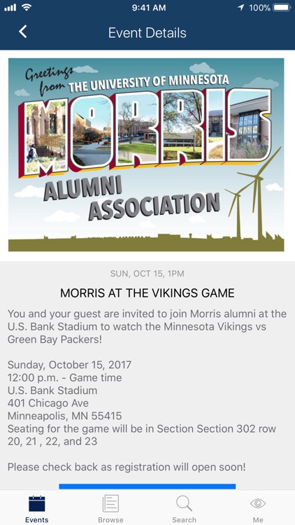 Morris University Events