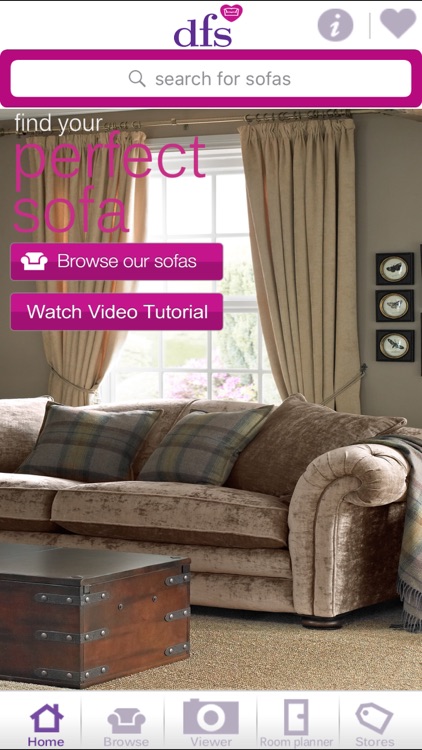 DFS.ie - Sofa & Room Planner