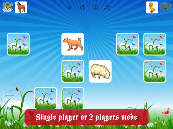 Farm Flip - Match Animal Pairsのおすすめ画像1