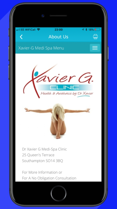 Xavier G Clinic screenshot 2