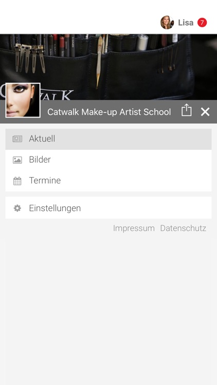 Catwalk Make-up-Artist-Schule