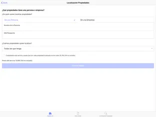 Captura de Pantalla 1 Registro.es iphone