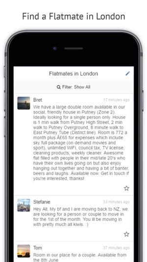 Flatmates in London(圖1)-速報App