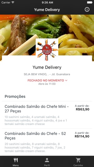 Yume Restaurante Delivery(圖2)-速報App