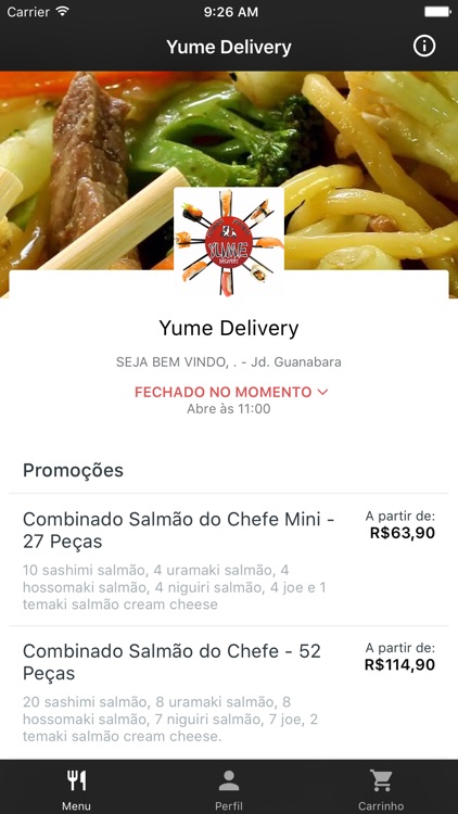 Yume Restaurante Delivery