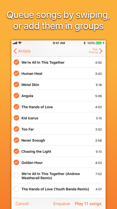 Picky – Filter, browse, and play your music, your way. Screenshot 3