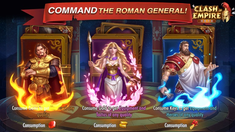 Clash of Empire - MMORTS Game screenshot-4