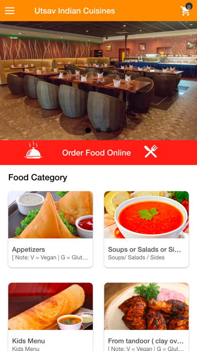 How to cancel & delete Utsav Indian Cuisine from iphone & ipad 1