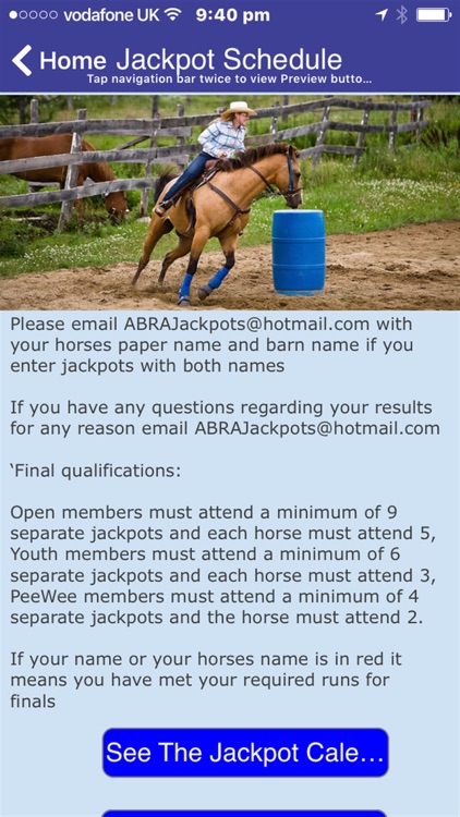 Alberta Barrel Racing Association. screenshot-4